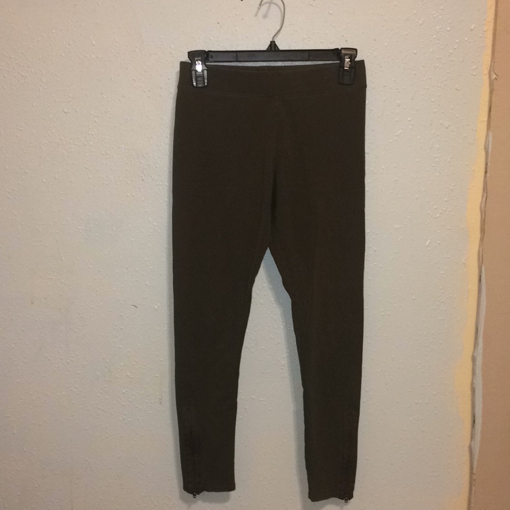 American Eagle Outfitters Leggings-Green Medium